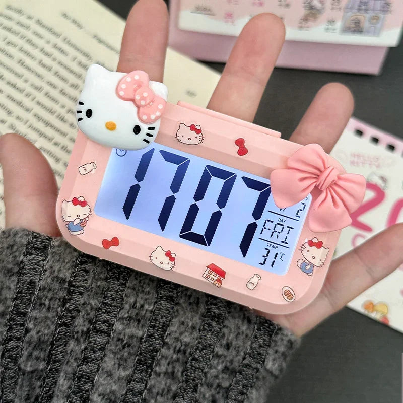 Kawaii Hello Kitty Alarm Clock
