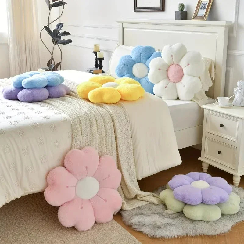 Cozy Bloom Flower Cushion
