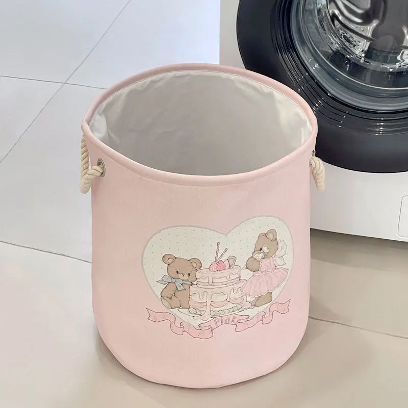 Cute Collapsible Laundry Hamper