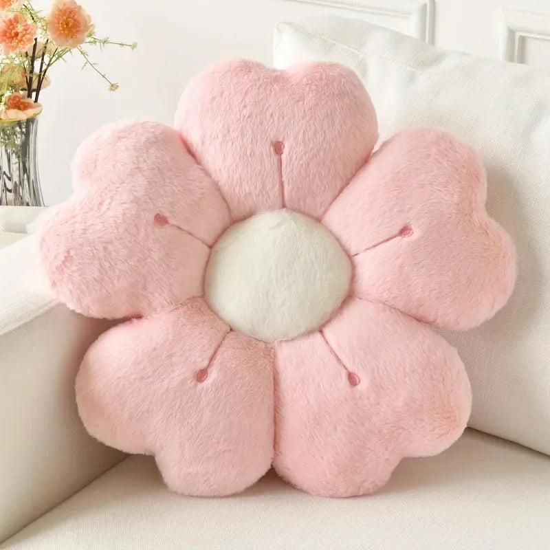 Cozy Bloom Flower Cushion