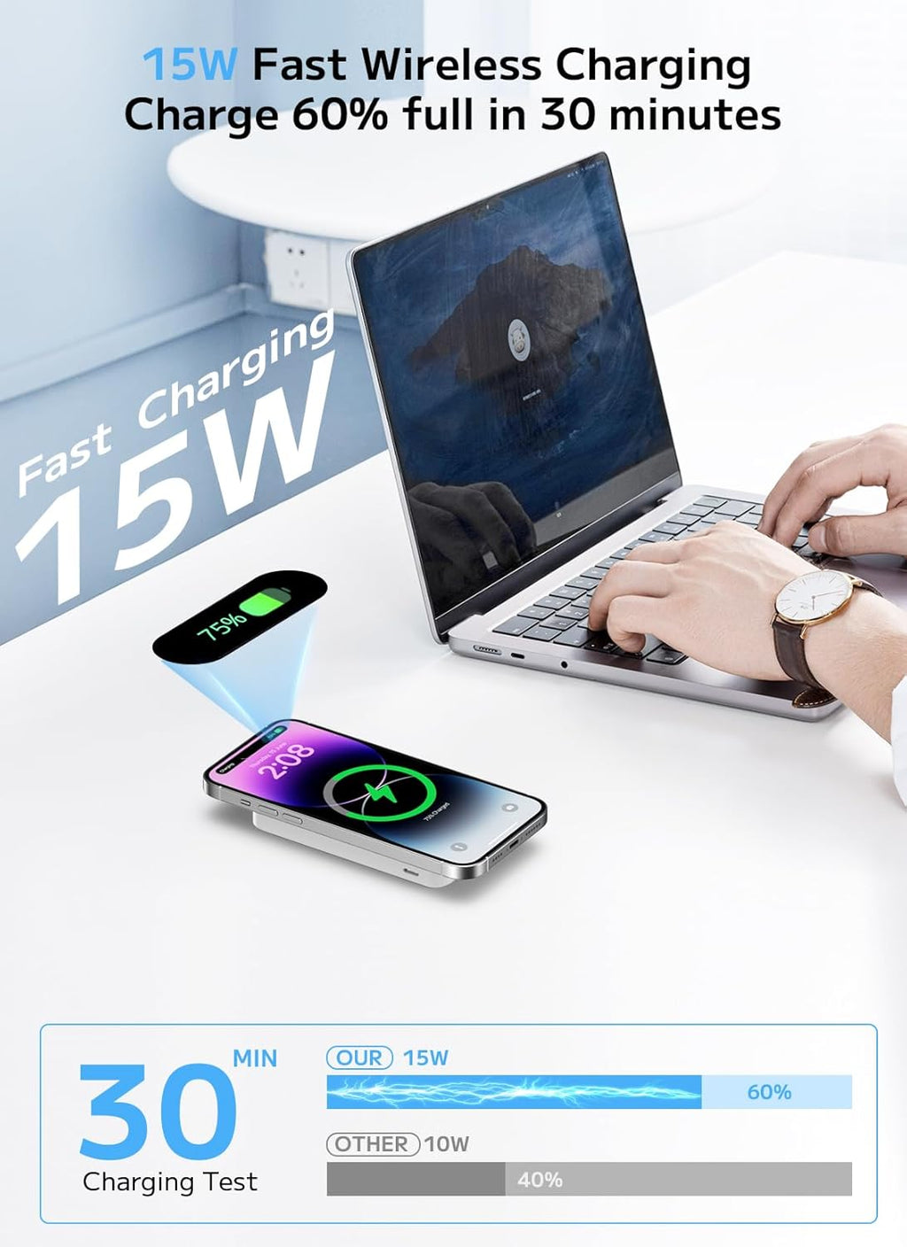 Slim Magnetic Power Bank