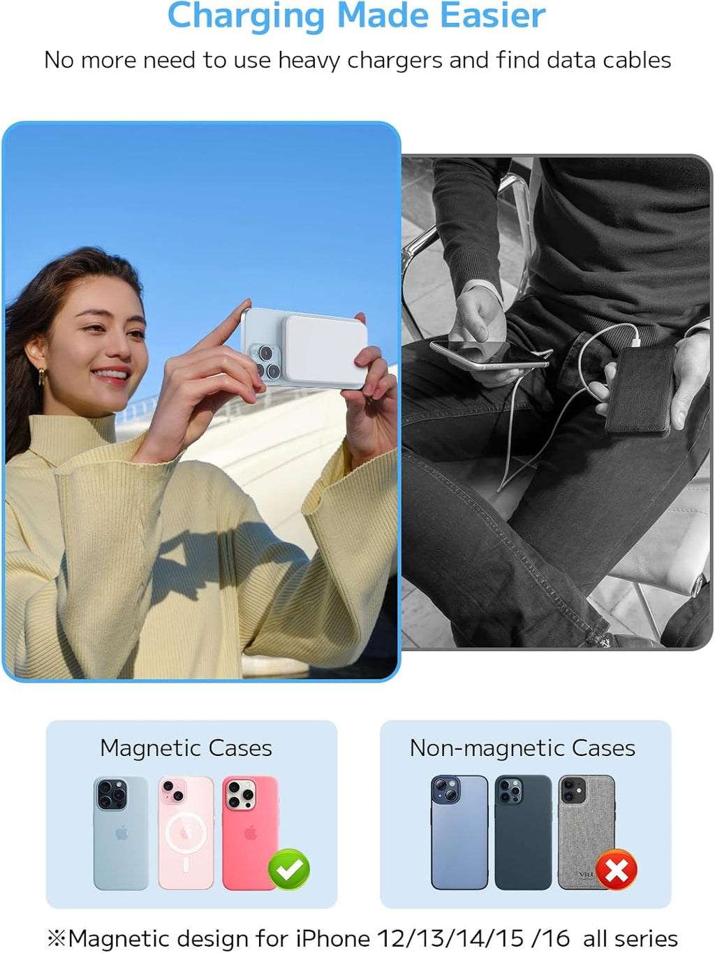 Slim Magnetic Power Bank