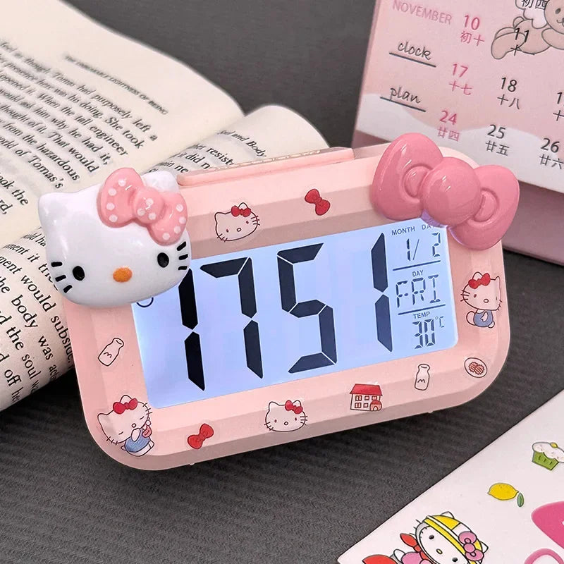 Kawaii Hello Kitty Alarm Clock