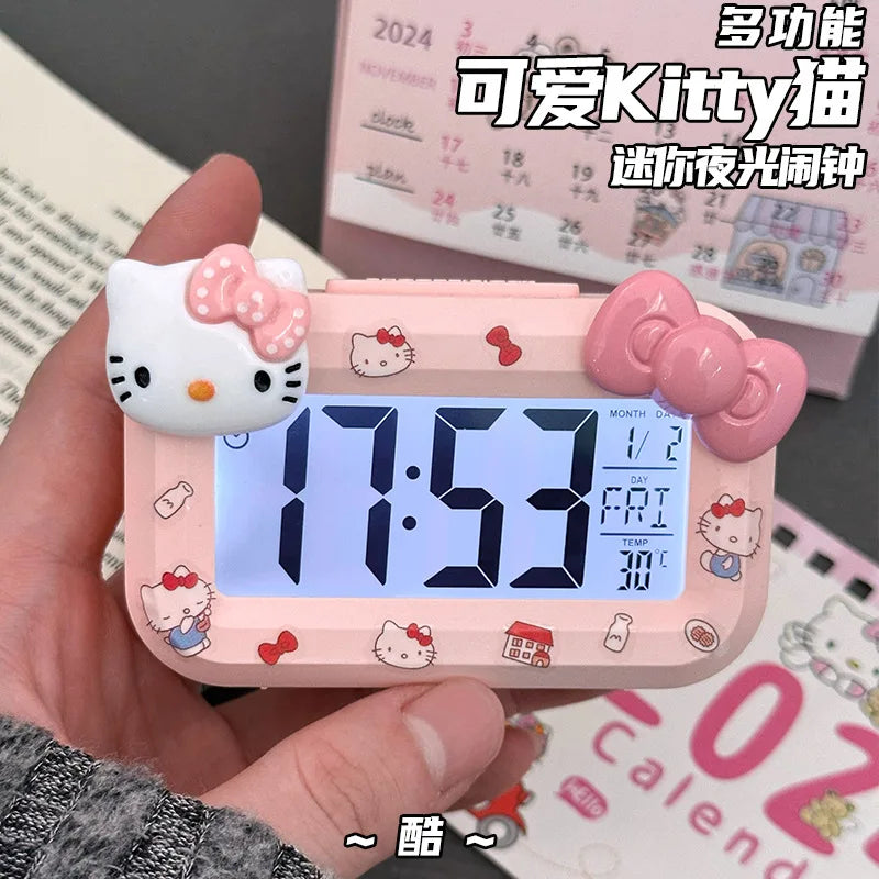 Kawaii Hello Kitty Alarm Clock