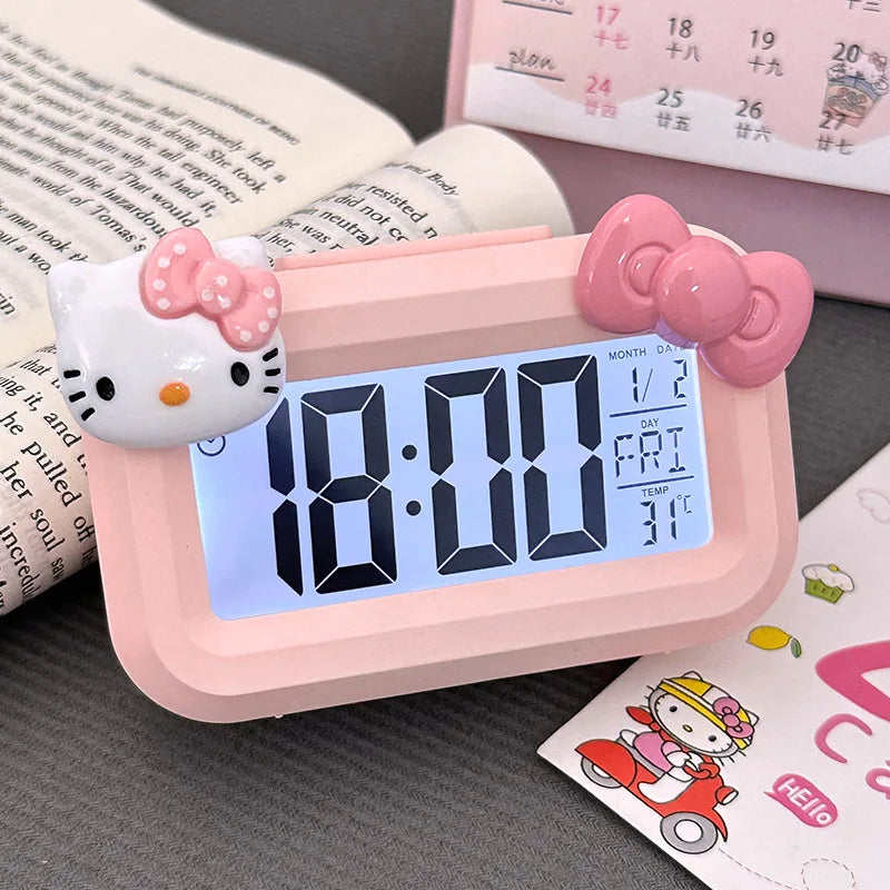 Kawaii Hello Kitty Alarm Clock