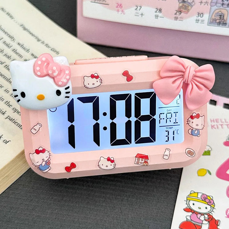 Kawaii Hello Kitty Alarm Clock