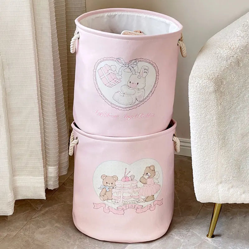 Cute Collapsible Laundry Hamper