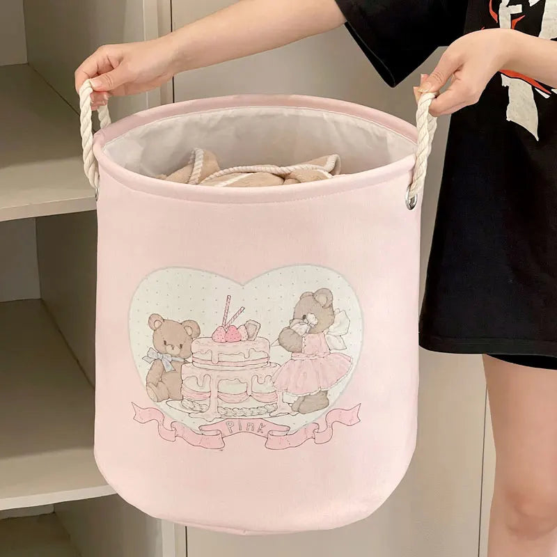 Cute Collapsible Laundry Hamper