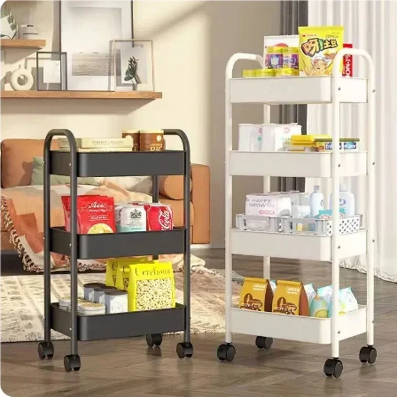 Space-Saving Rolling Storage Cart
